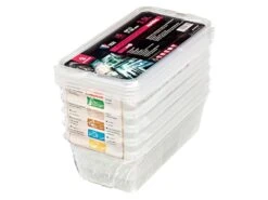 Boîte Modulus Rigide GN 1/3 - 5 Boîtes - 32,5 X 17,6 X 15 Cm - Matfer