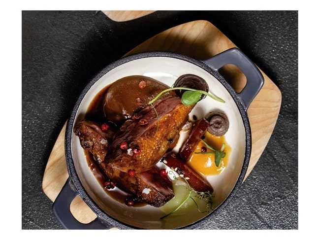 Cassolette Ronde - Fonte Rouge - Ø 12 Cm - Lacor – Image 2