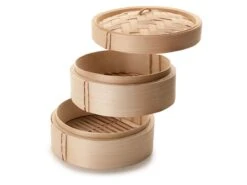 Panier Vapeur - Bambou - Ø 20 Cm - Ibili