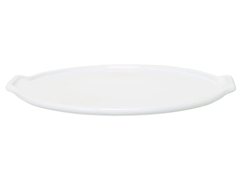 Plat à Tarte Blanc Plaron - Ø 33 Cm