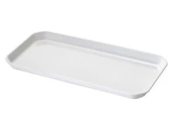 Plateau En Mélamine Blanc - 53 X 32,5 Cm