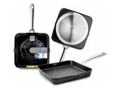 Gril Fonte D'aluminum - 28 X 28 Cm - Ibili