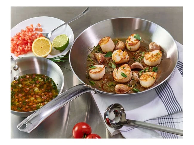 Poêle Inox Alchimy - Multicouche - Ø 24 Cm - De Buyer – Image 2