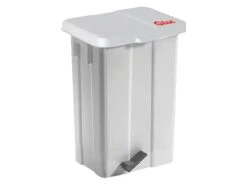 Poubelle à Pédale + Couvercle - Modèle 50 Litres - Gilac