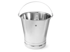 Seau Gradué Inox - Fond Renforcé - 7 Litres - Hendi