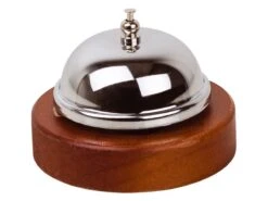 Sonnette De Comptoir - Acier Chromé