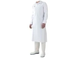 Tablier Vinyle Blanc - Spécial Plonge - 100 X 75 Cm